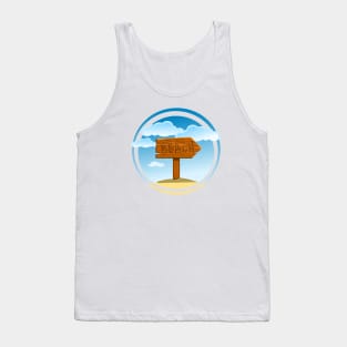 Beach is That Way Tank Top